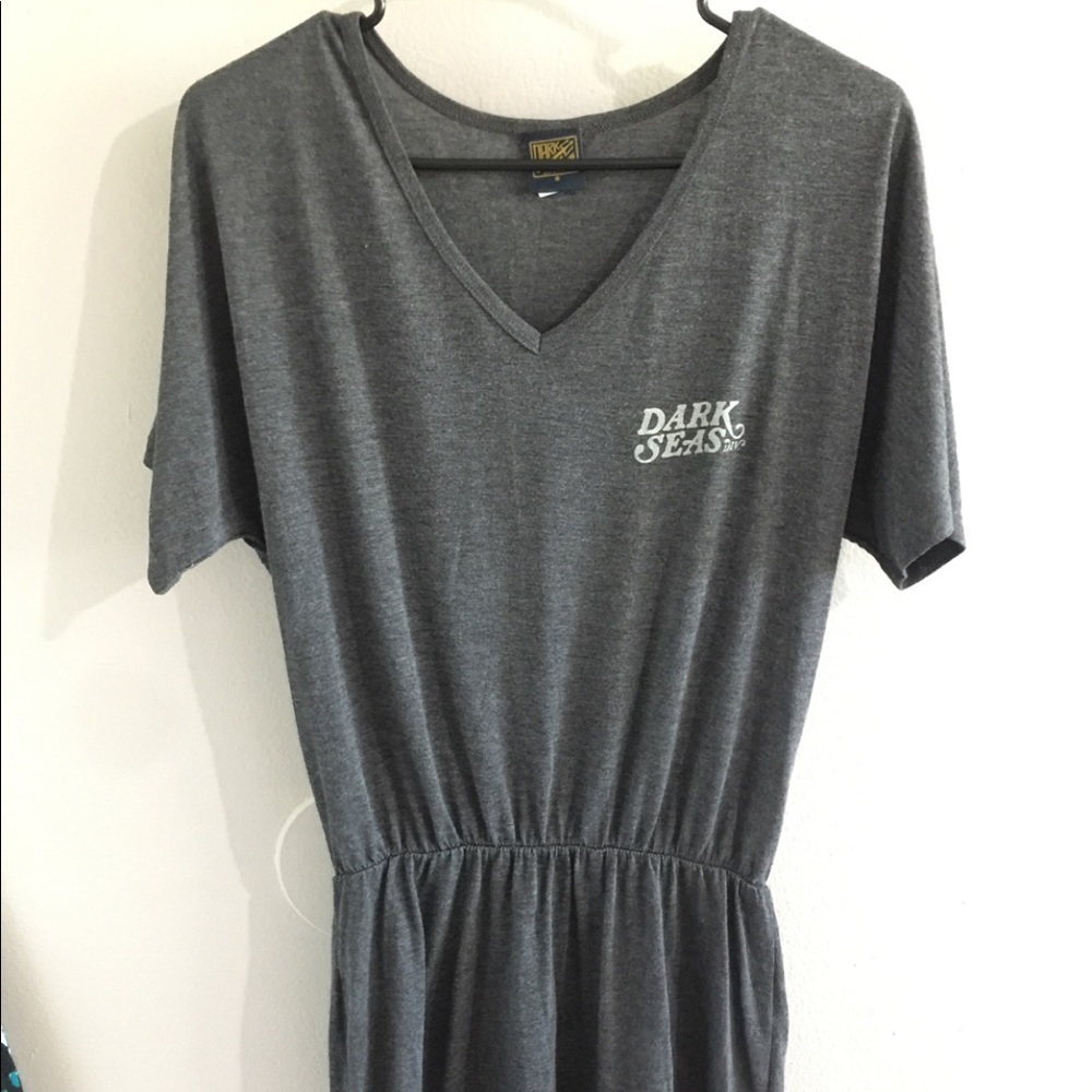 Dark seas t-shirt dress